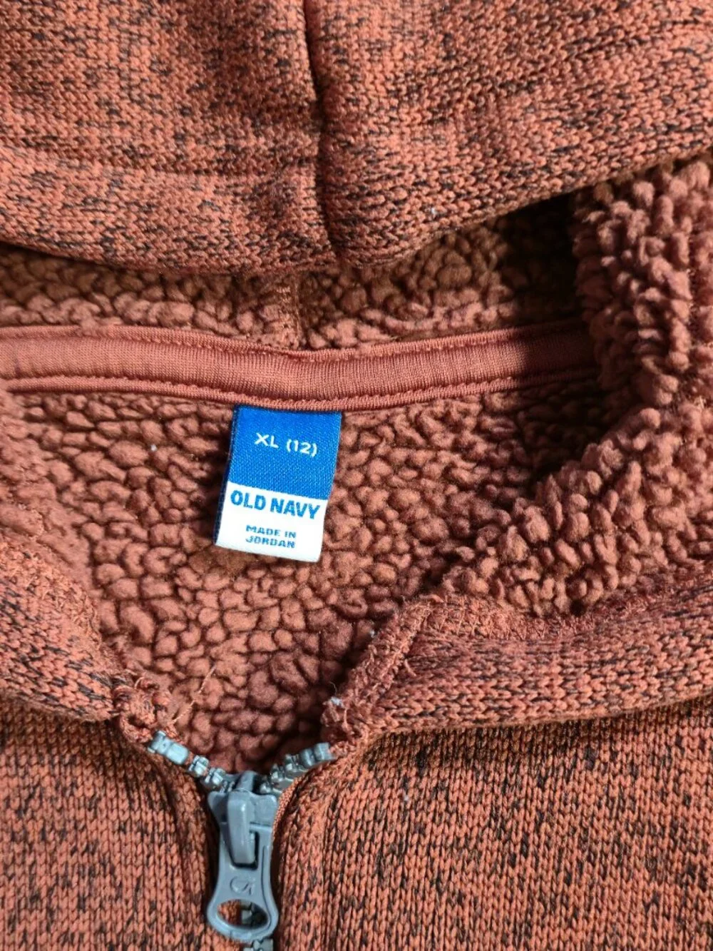 Old Navy Orange Jogging Outfit and Additional Sherpa Lined Sweatshirt